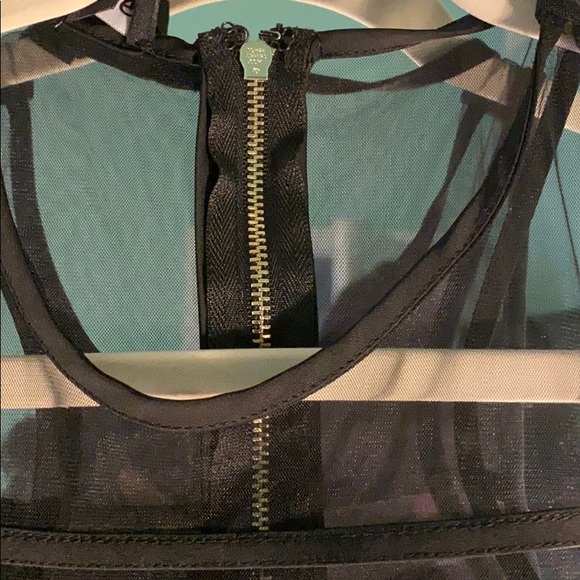 Black Peplum Top - Picture 3 of 5